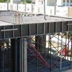 Estrutura de concreto armado.