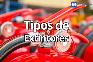 Tipos de extintores de incêndio