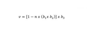 Fórmula para cálculo de argamassa em uma alvenaria