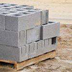 Blocos de concreto paletizados