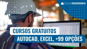 Cursos de AutoCAD, Excel e 99 opções gratuitas estão agora disponíveis para engenheiros